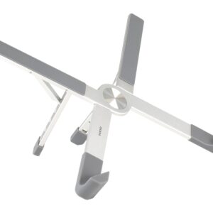 SOPORTE ELEVADOR ALUM. PLEGABLE PORTATILES, PLATA